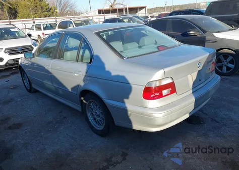 2002 BMW 525Ia from USA, damaged, VIN WBADT43422GY43932